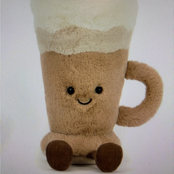 Jellycat AMUSEABLES LATTE Authentic in-hand Summer 2025 Foodie FOMO out of stock - Picture 2 of 11